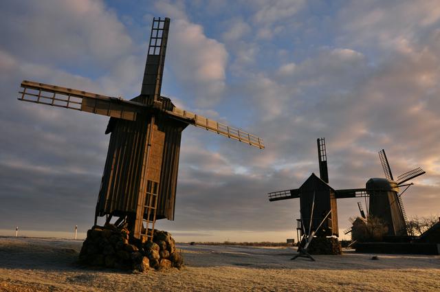 Windmills in Angla