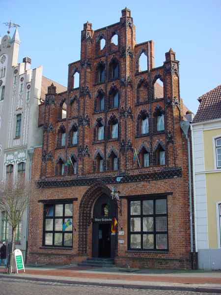 Architecture in old Wismar