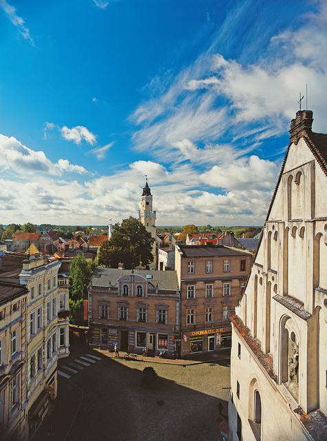 View from the protestant church