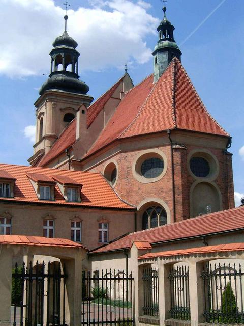 The monumental Franciscan monastery