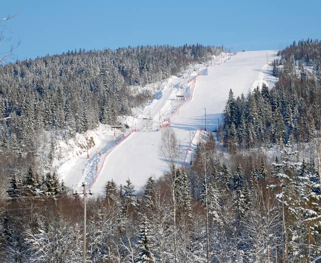 Ski slopes at Tryvann, inside Oslo (photo Hans-Petter Fjeld)