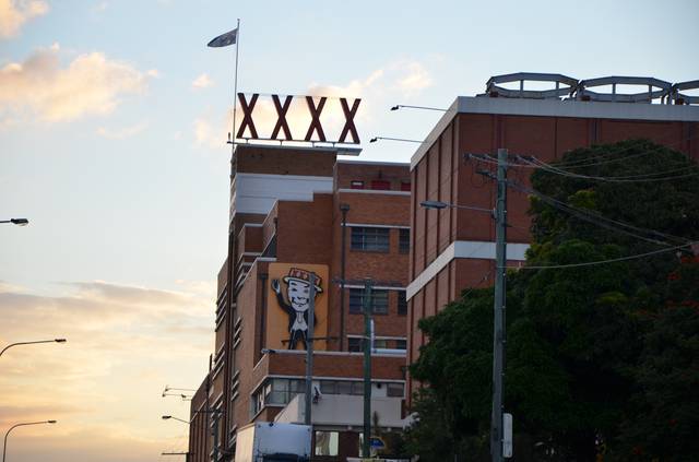 The XXXX Brewery in Brisbane