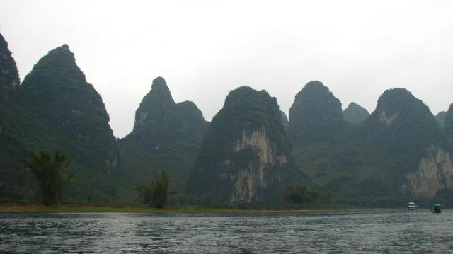 Karst mountains around Xingping