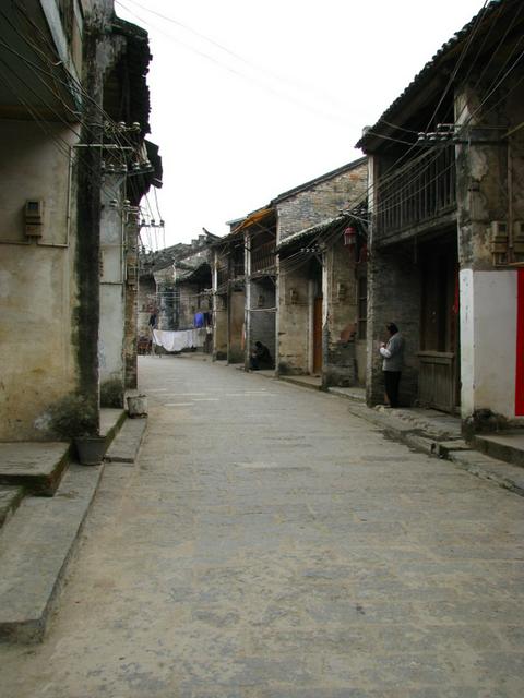 Typical Xingping street