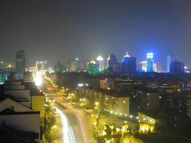 Xining at night