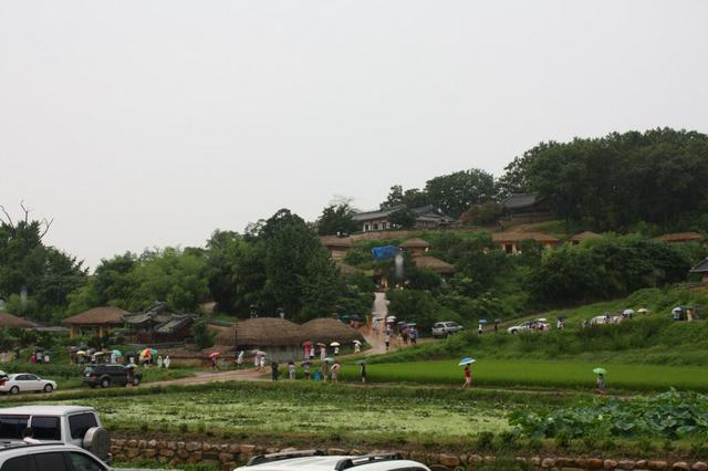 View of Yangdong Folk Village