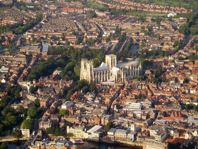 The Old Town from the air