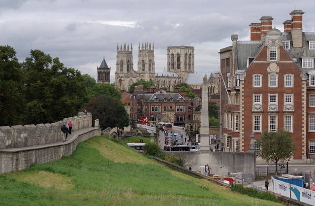 Walking the walls with superb views