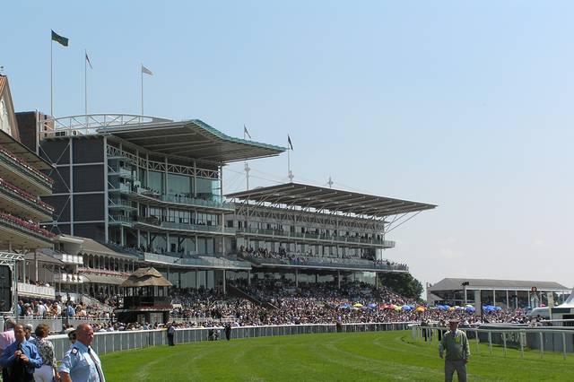 Packed-out stands at the Knavesmire