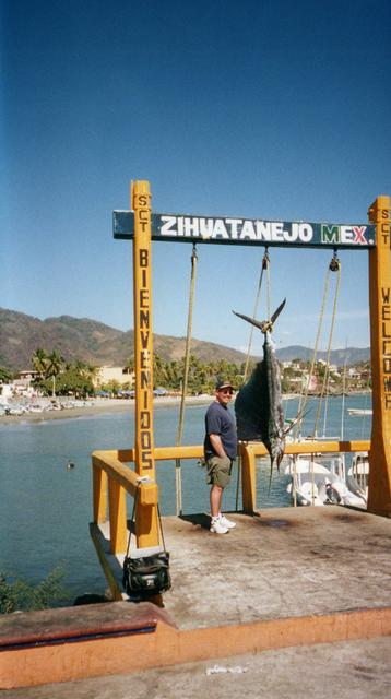 Sportfishing is taken seriously in Zihua.