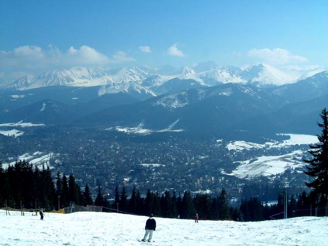 Zakopane is probably Poland's best known winter sports town