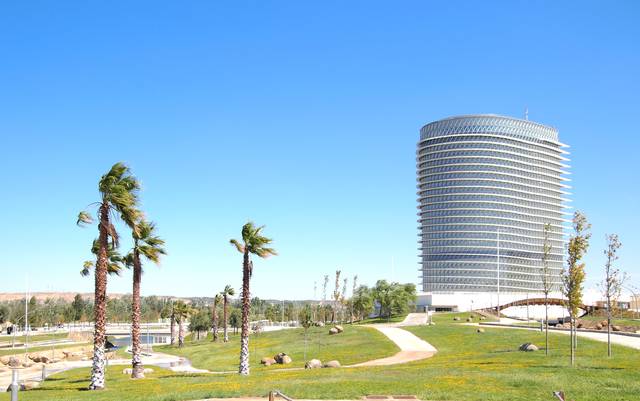 Torre del Agua in the Expo grounds