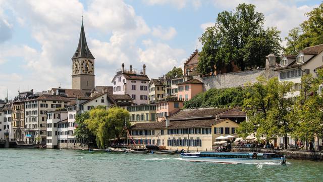 Over the river Limmat