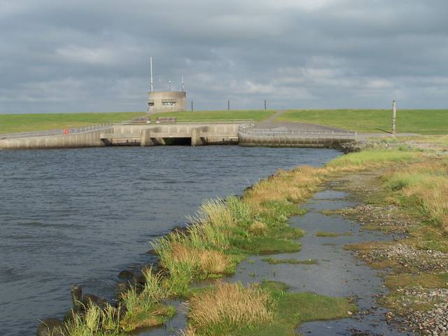 the dike