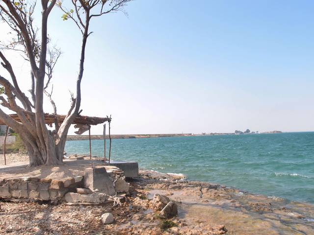 View of Keenjhar Lake