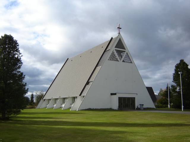 Church of Kolari, built 1965.