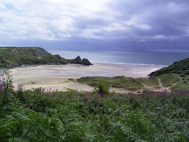 Three Cliffs Bay, South Gower, Swansea