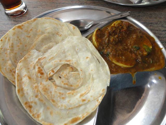 Porotta and egg curry are popular in Kannapuram