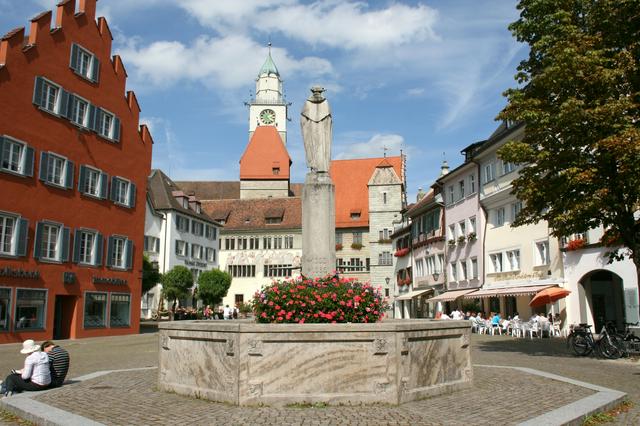 Hofstatt square in the town center