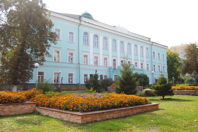 The former high school, where studied Korolenko — Russian writer, journalist.