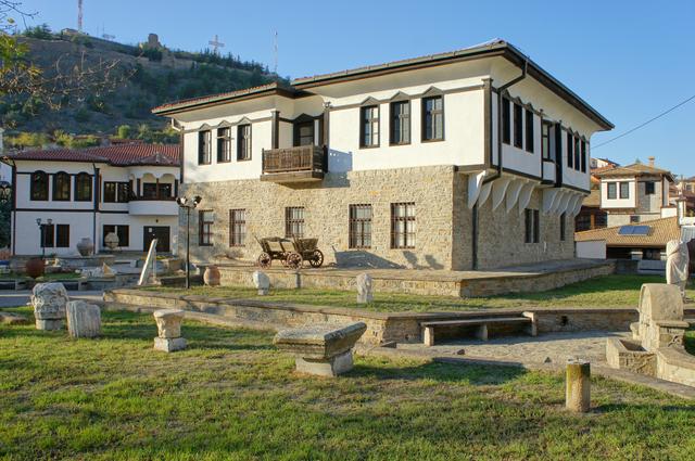 The Museum of Štip displays objects inside and out
