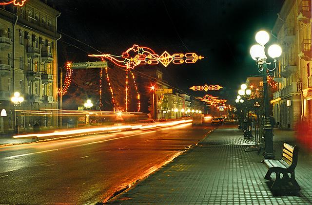 Lutsk by night