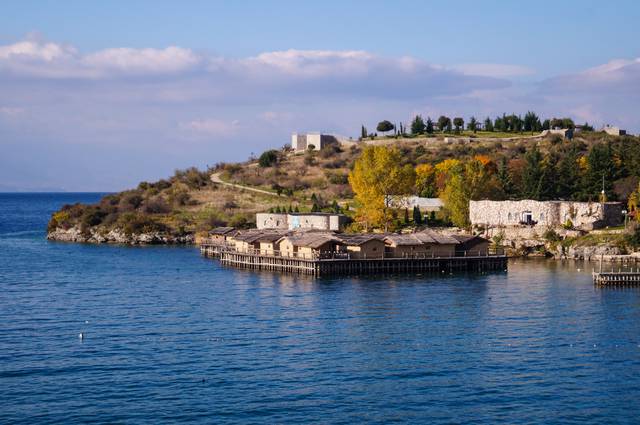 The Bay of Bones Museum features a reconstructed Neolithic pile-dwelling settlement and fortress