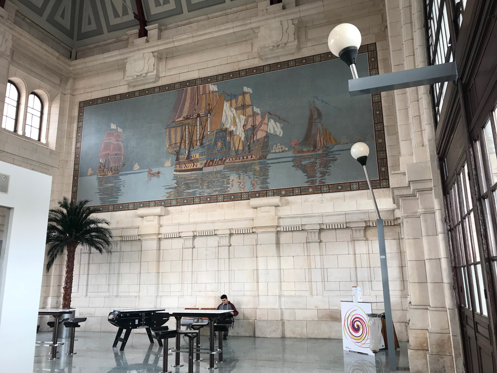 station interior photo