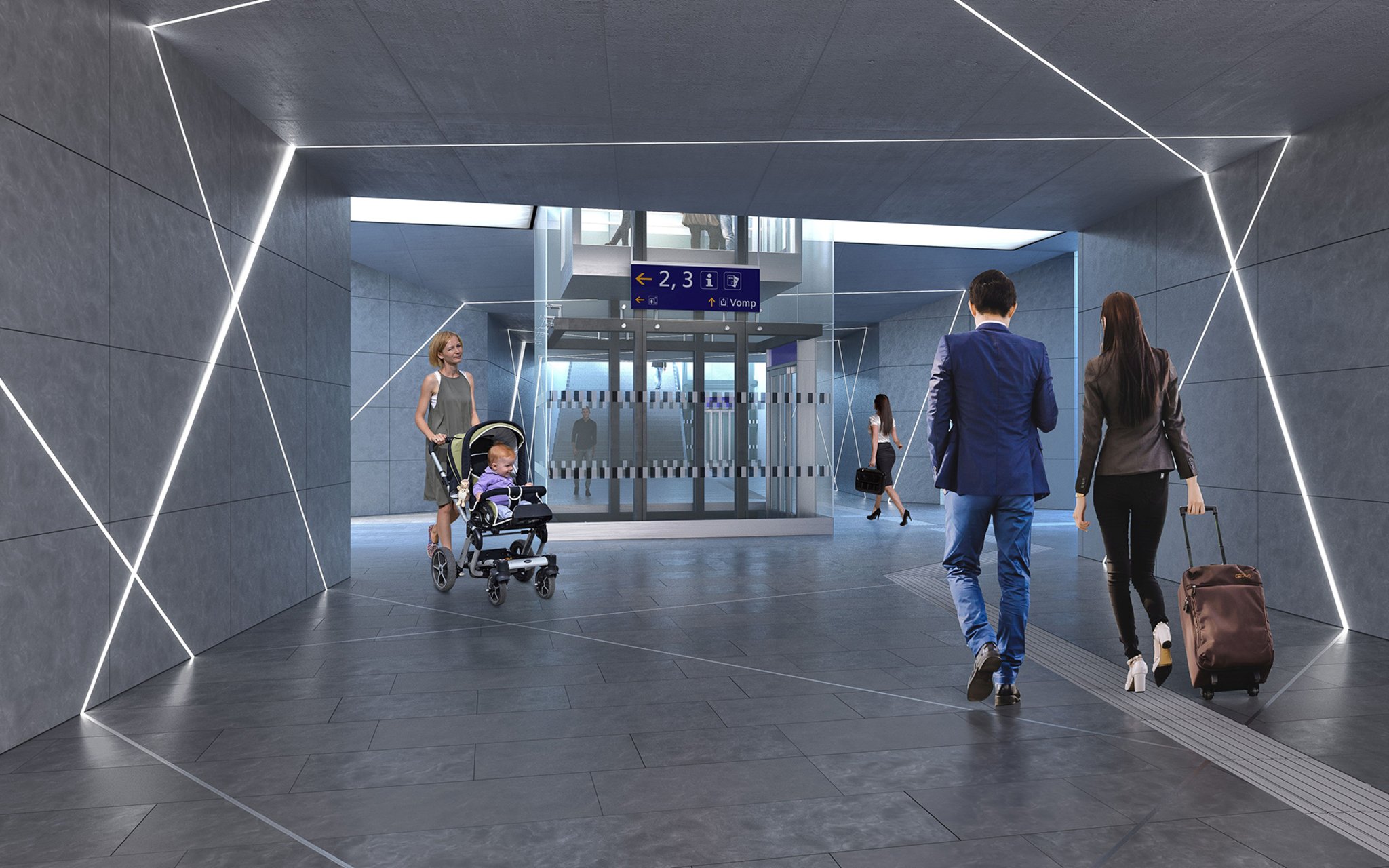 station interior photo