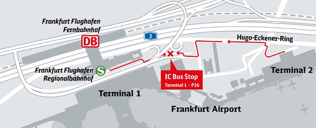 Frankfurtin (M) Lentokenttä Liput, Kartta, Lähdöt, Oppaat | G2Rail