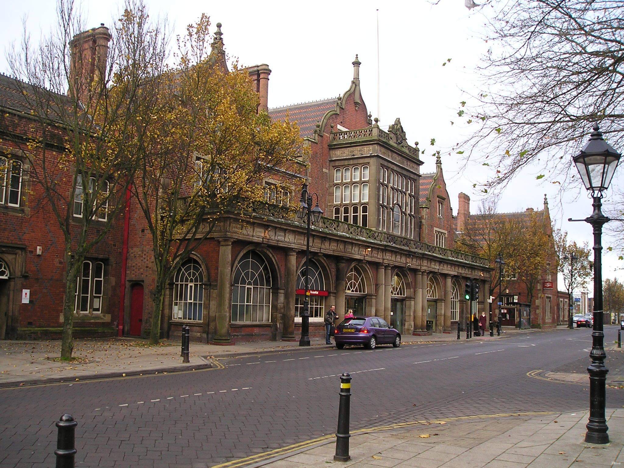 station building photo