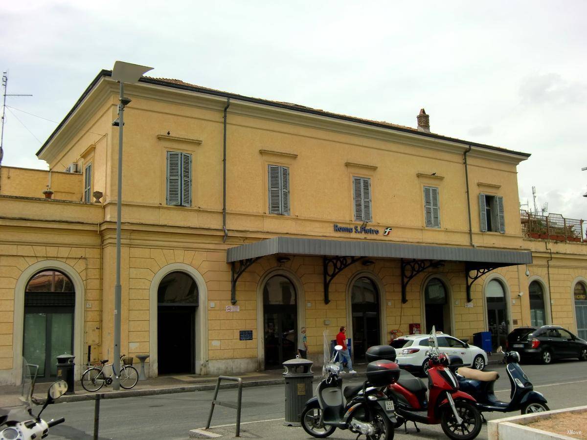 station building photo