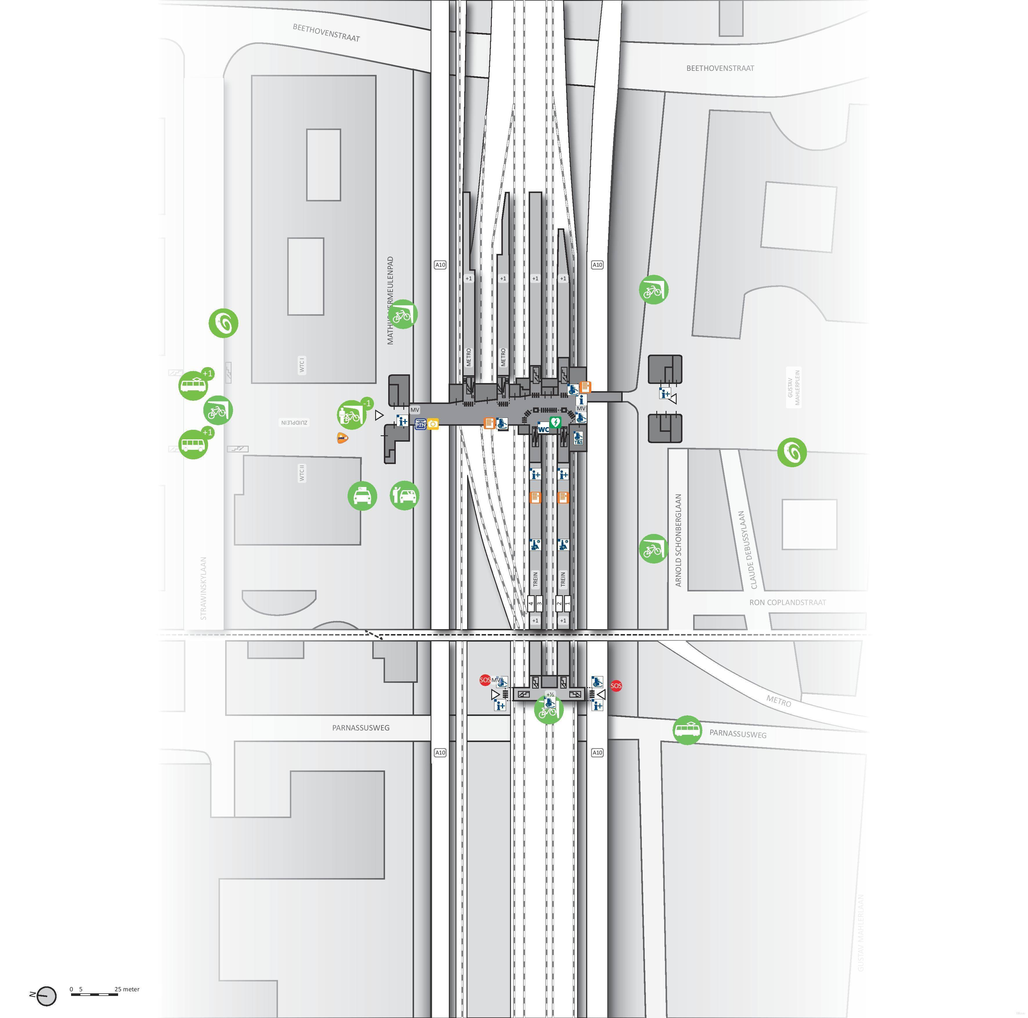 platform map