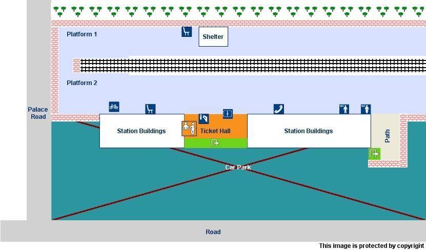 platform map