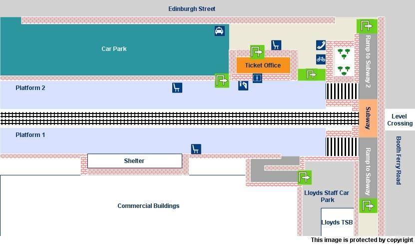 platform map
