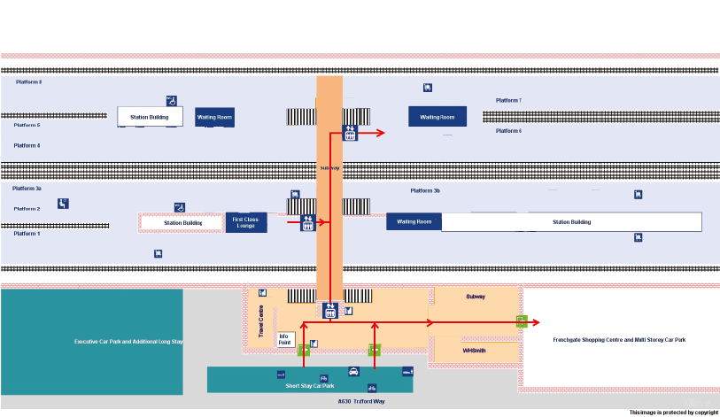 platform map