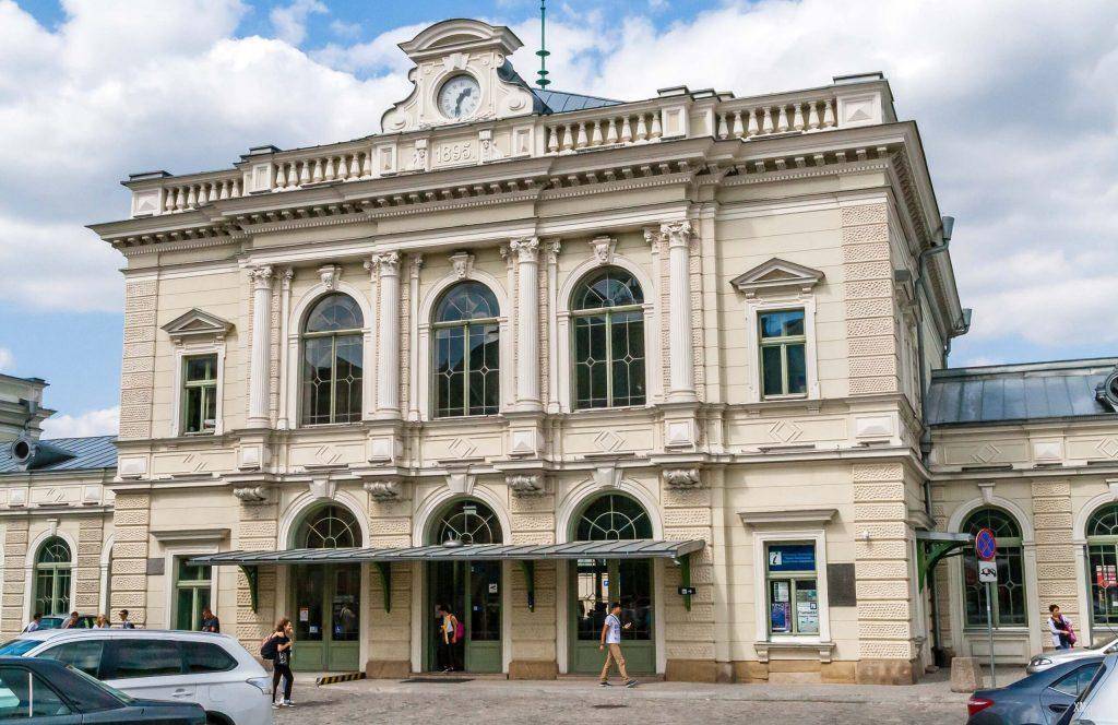 station building photo