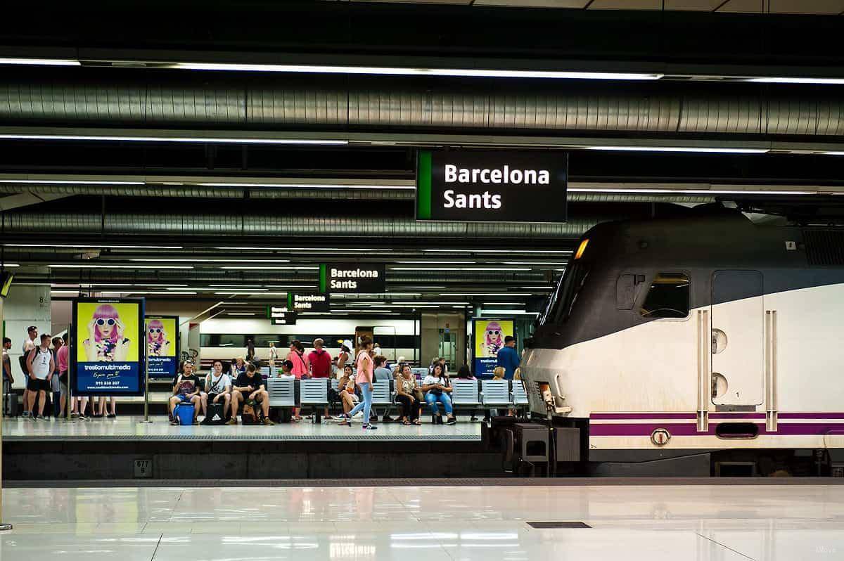 Barcelona Sants G2rail Wereldwijde Boeking Van Grondtransport