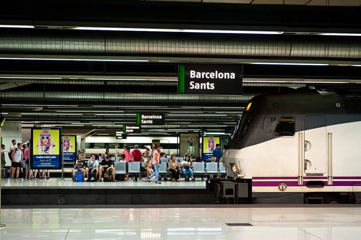 Barcelona Sants Platforms
