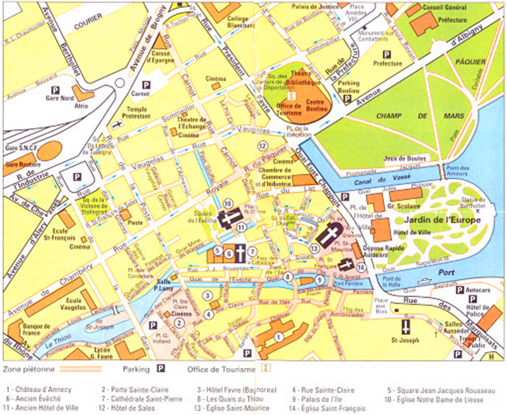 platform map