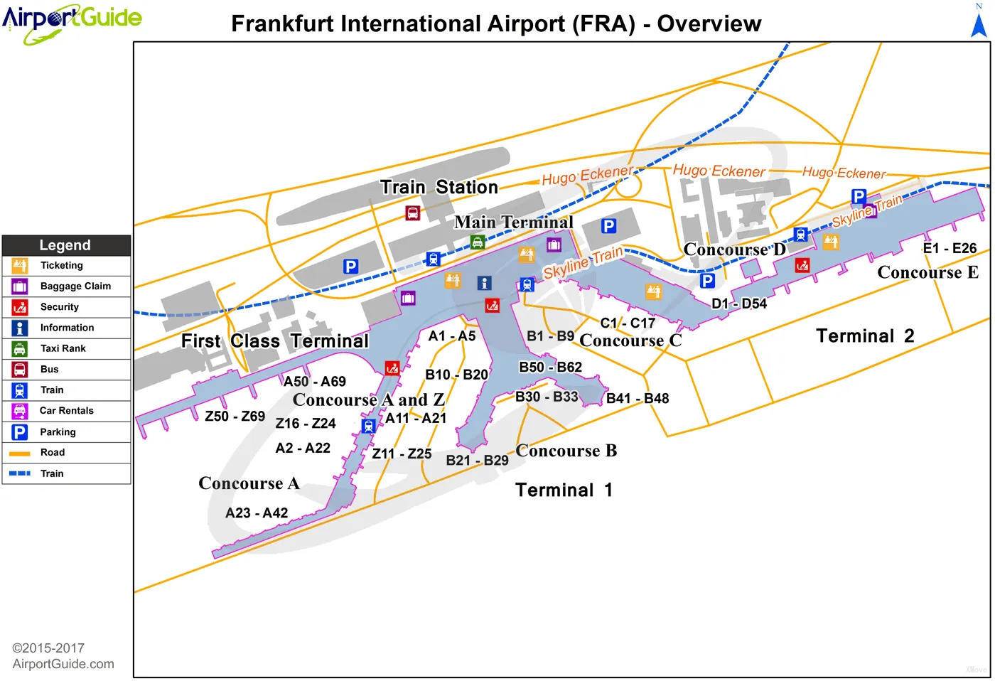 frankfurt main flughafen regionalbahnhof