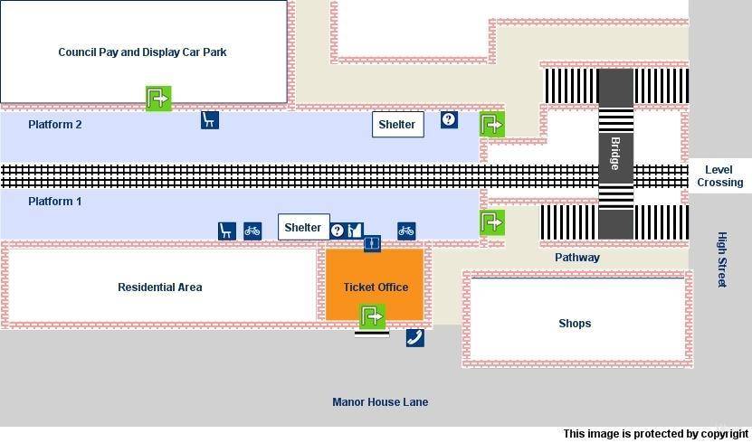 platform map