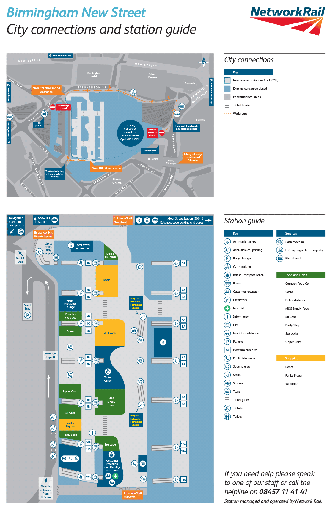 platform map