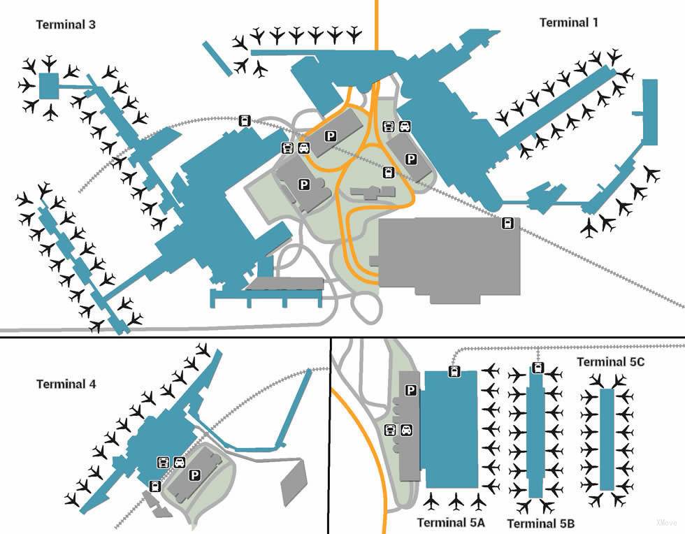 Lhr Airport Terminals Train Station Map  Hq