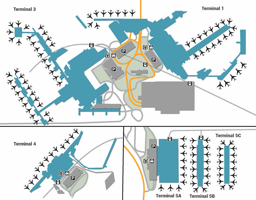 platform map