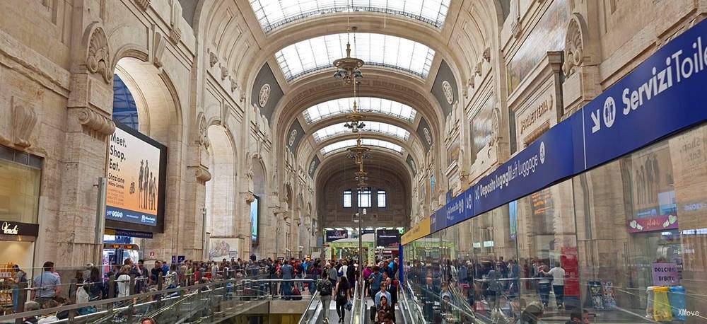 اطلع على مقدمة محطة ميلانو المركزية ، | G2Rail حجز النقل البري العالمي