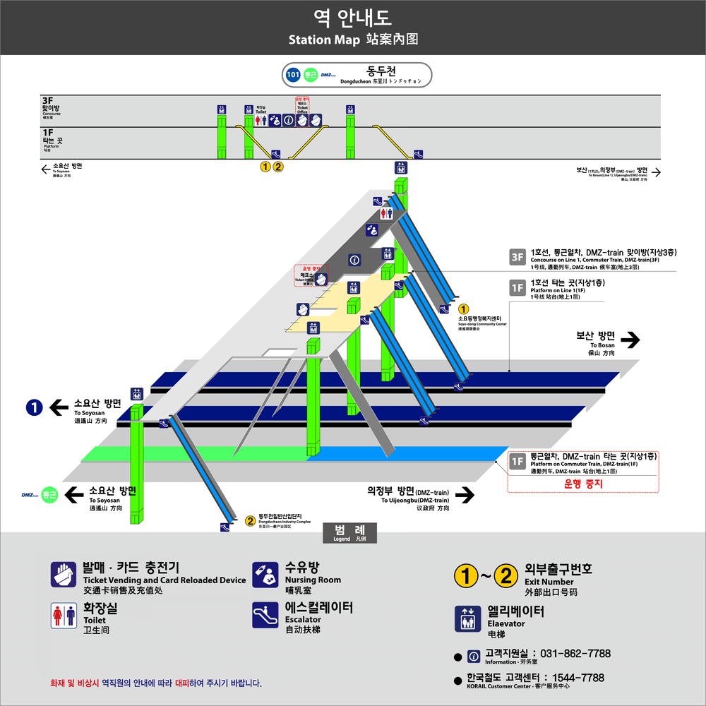 platform map