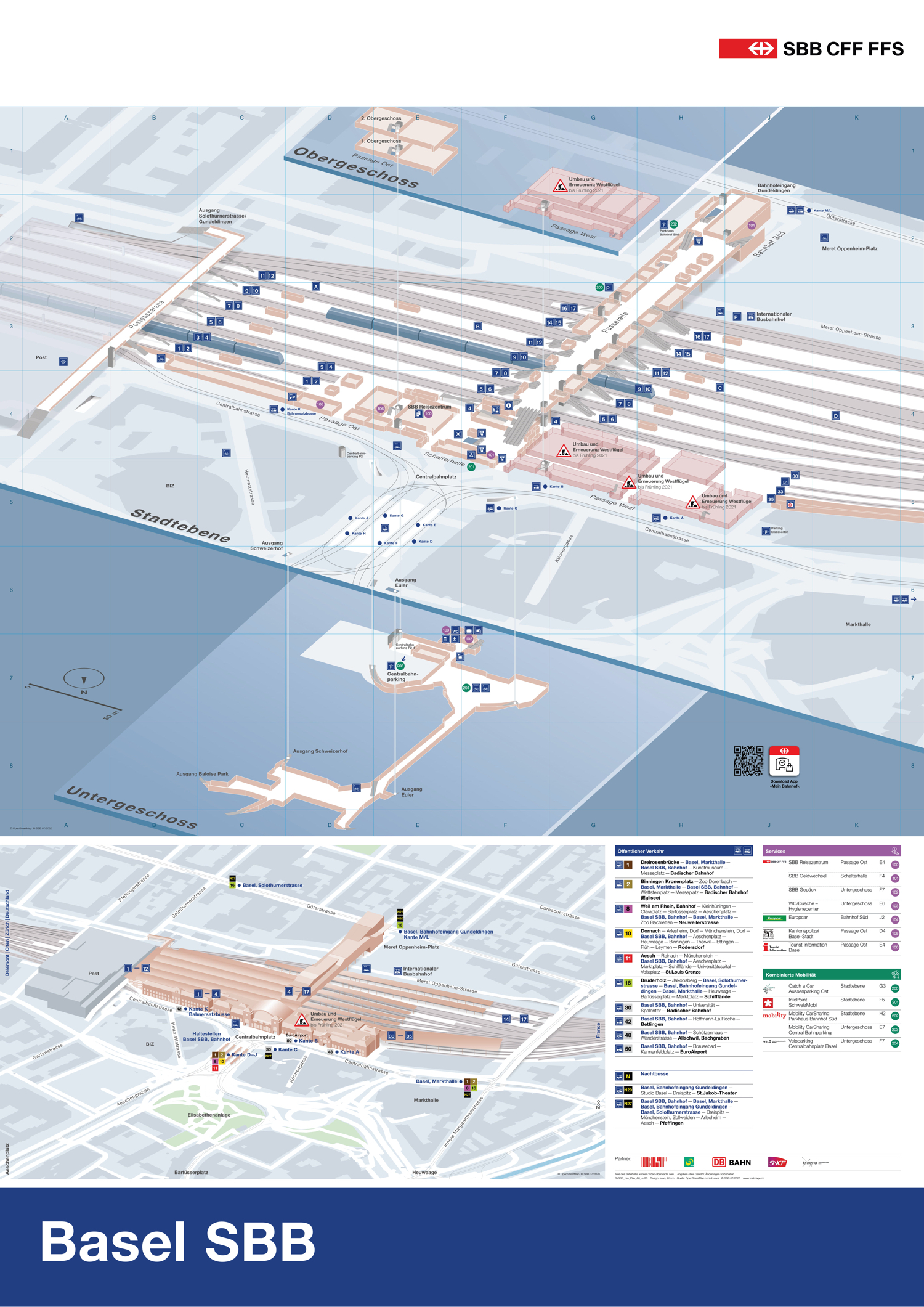 platform map