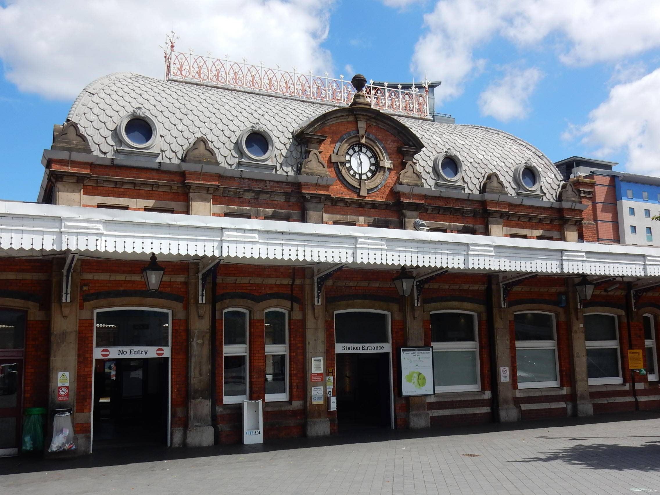 station building photo