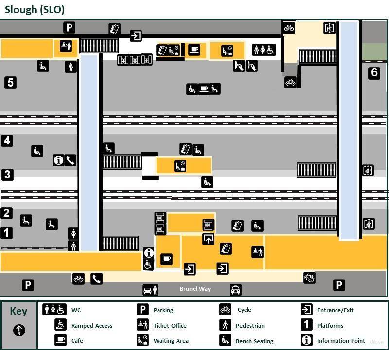 platform map